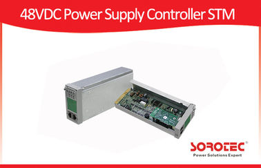 O LCD indica a relação dos ethernet RS232 de STM do controlador de sistema da fonte da alimentação de DC 48V