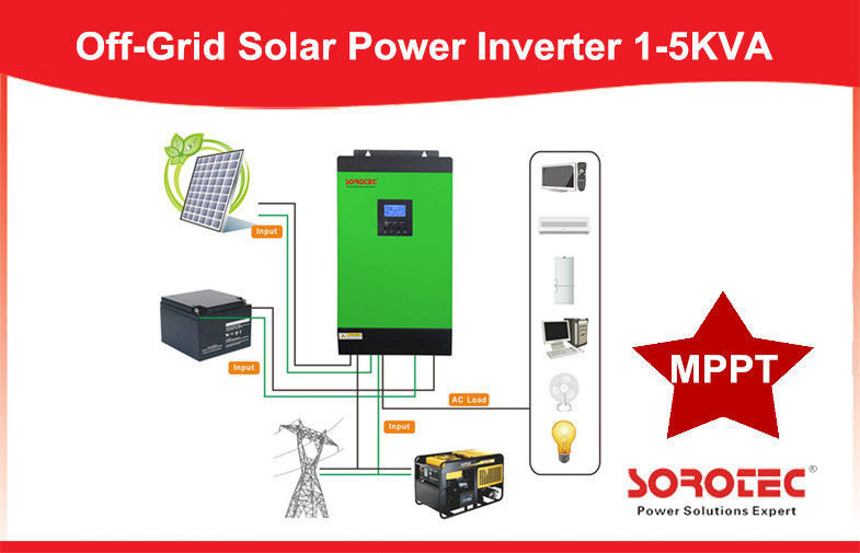 Pure Sine Wave Solar Power Inverter 5KVA 4000W with PWM  for Home Use