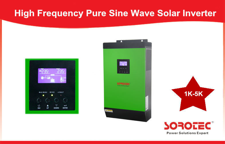 Wall Mounted Integrated Pure Sine Wave 1-5KVA Solar Power Inverters