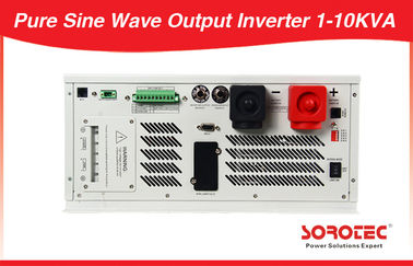 Black Solar Power Inverters Dc to Ac Full Automatical Silent Operation